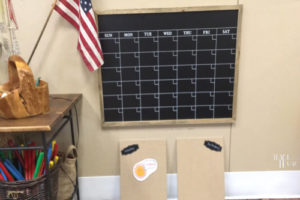 Natural Inspired Classroom Calendar Wall 