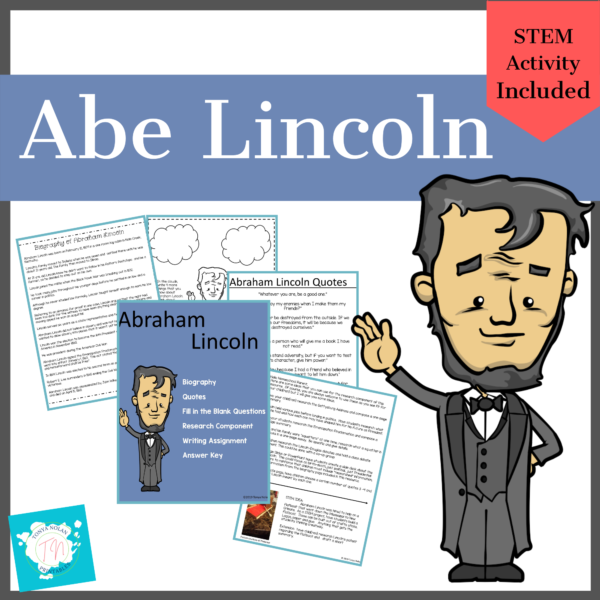 Abe Lincoln Printable Activity