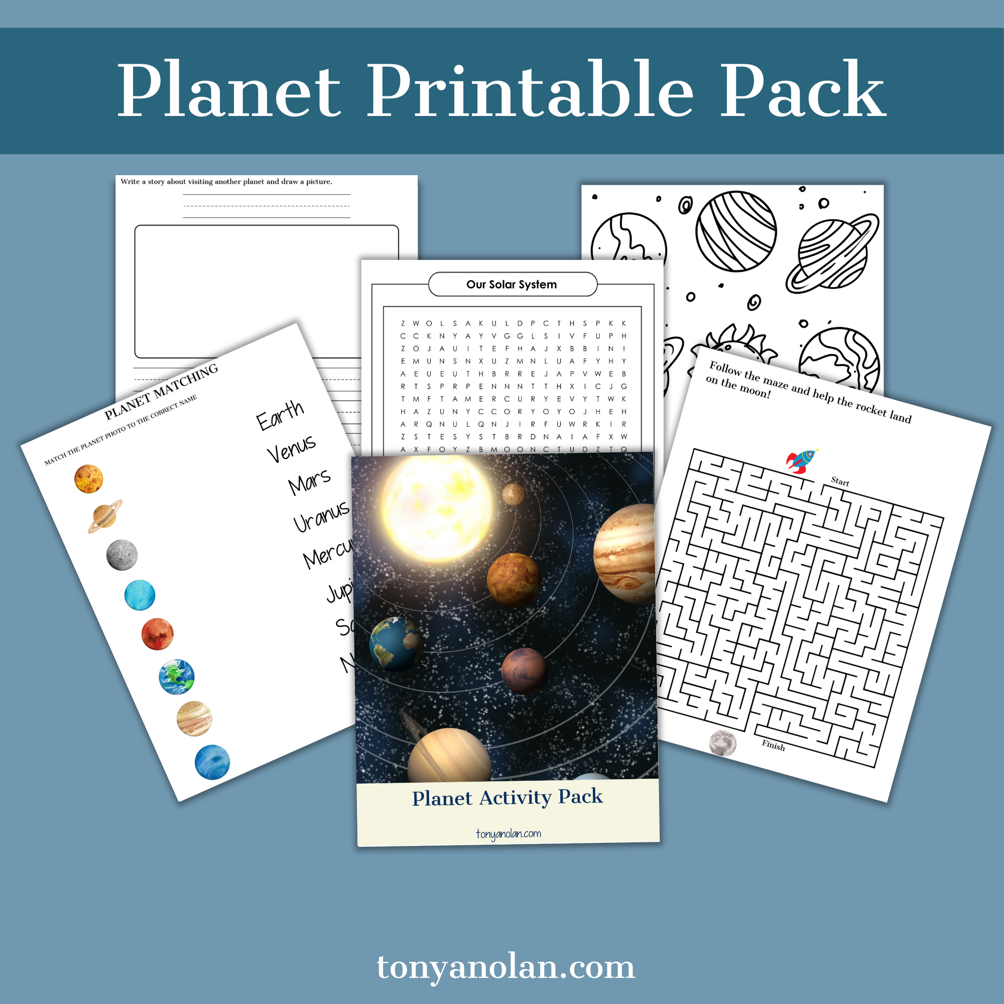 Planet Activity Pack - Tonya Nolan