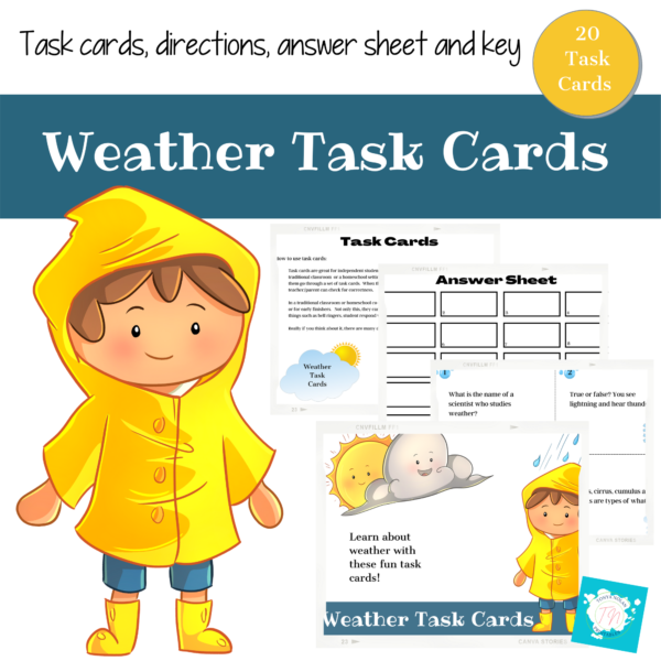 Weather Task Cards